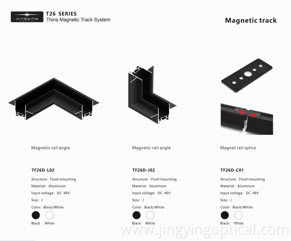 Ultrathin Magnetic Track Light System 9